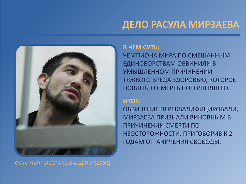 История вызывала широкий резонанс. Друзья погибшего устраивали акции памяти Агафонова, а руководство Дагестана призывало освободить Мирзаева из СИЗО. После его ареста ходатайство на имя председателя Замоскворецкого районного суда Москвы подписали депутаты Народного собрания Дагестана. Обращение поддержал и глава республики. Пристально за процессом следили и СМИ.