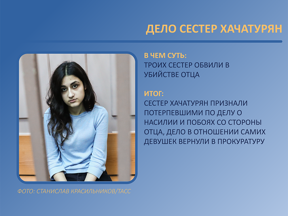 История девушек получила широкую огласку в СМИ, в поддержку сестер выступили журналисты Ксения Собчак и Юрий Дудь, писательница Наринэ Абгарян, музыкант Баста и другие. Правозащитница Алена Попова организовала в социальных сетях флешмоб под хештегом «янехотелаумирать», чтобы привлечь внимание к проблеме домашнего насилия. В ряде городов прошли пикеты в поддержку сестер.