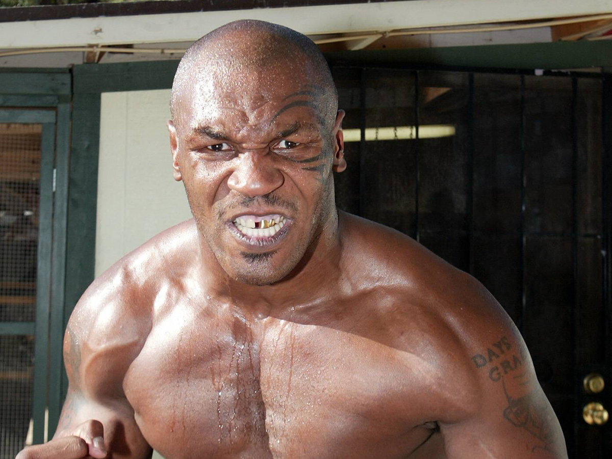 Майк Тайсон (родился в 1966 году) обанкротился в 2003-м. До этого был срок за изнасилование, откушенное ухо Эвандера Холифилда на ринге и еще много скандалов. К началу 2000-х Тайсон был должен $27 млн, в основном налогов. После банкротства Тайсон в интервью скажет: «Вся моя жизнь была пустой. Мне хочется скрыться от этого». Потом спортсмен восстановился, стал много выступать: и в показательных боях, и даже как лектор основал академию бокса. Опять скопил несколько десятков миллионов долларов. Майк Тайсон. Фото: Imago/TASS