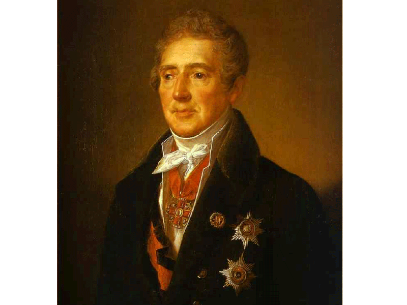 Известный поэт Иван Дмитриев находился на должности генерал-прокурора с 1 января 1810-го по 30 августа 1814-го. Он отличался честностью и прямотой. Его доклады по уголовным делам нередко приводили Александра I в ужас. Во время одного из них император воскликнул: «Боже мой! Можем ли мы знать всё, что у нас делается?!»
Фото: ru.wikipedia.org