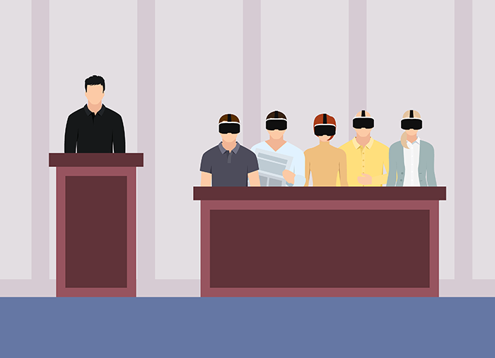 Виртуальная реальность: новое доказательство в суде