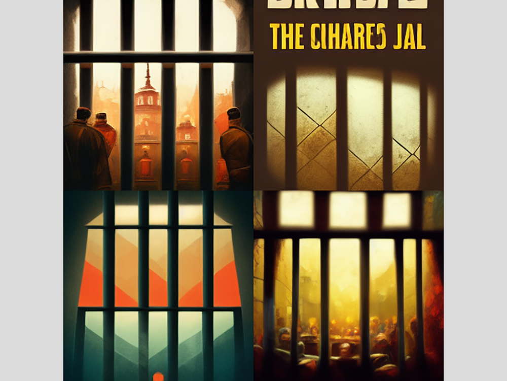 Обвинение во взятке, по мнению Midjourney, выглядит так. 