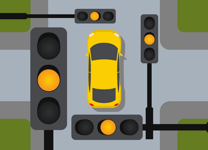 Желтый свет, но дороги нет: когда водителя оштрафуют за нарушение