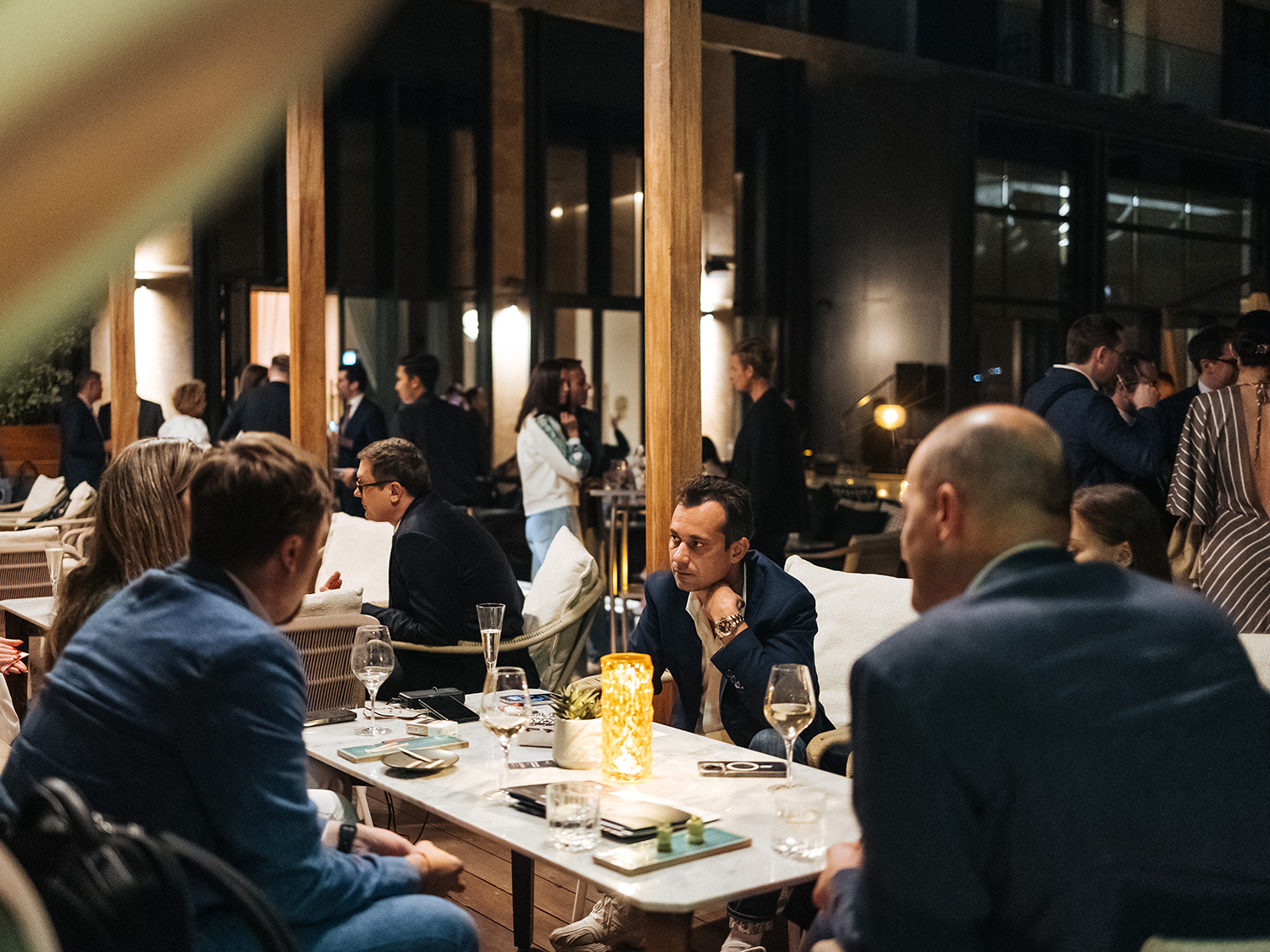 Под конец business day гости переместились в ресторан Tocha.