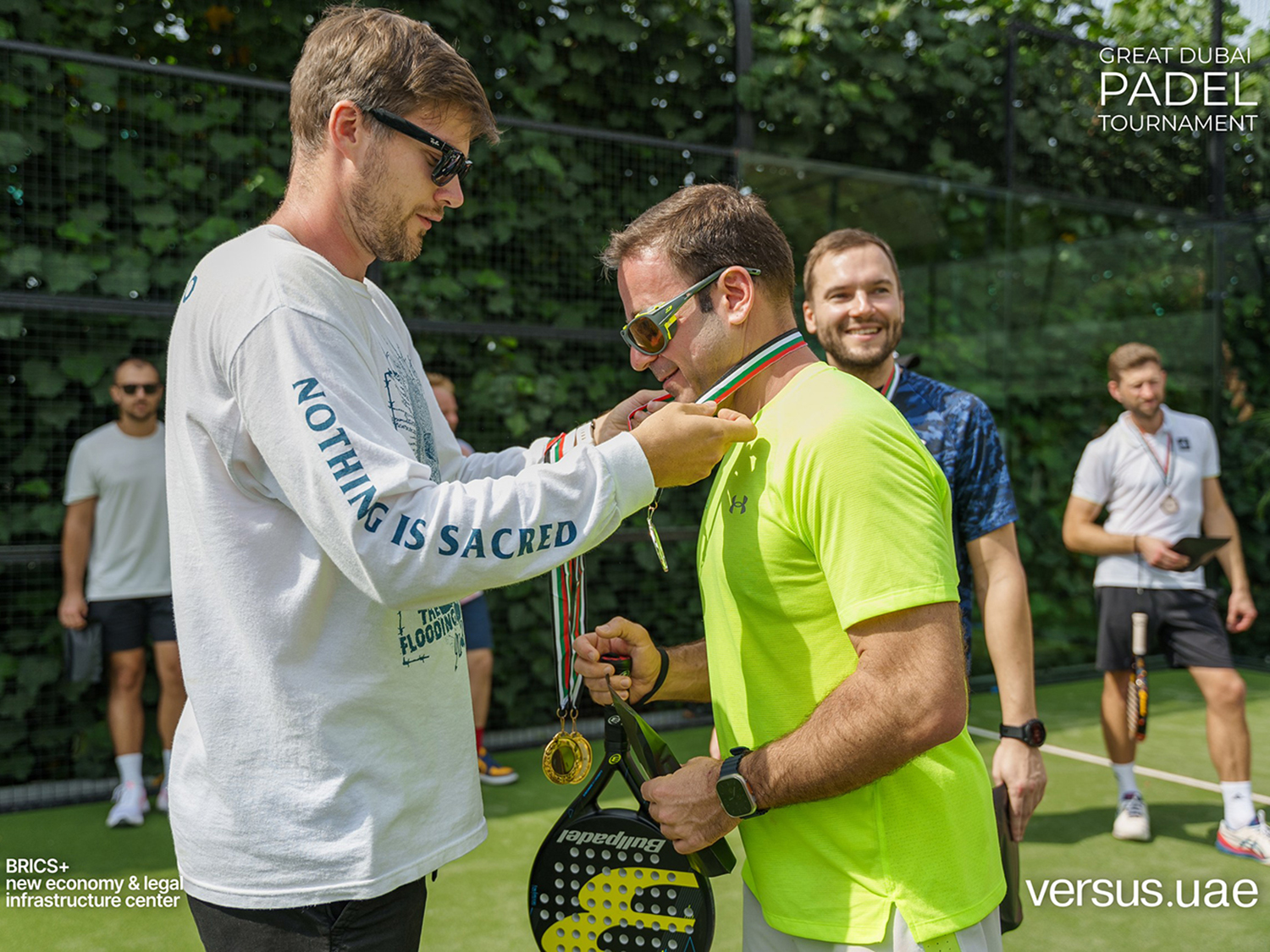 В конце турнира прошла церемония награждения.
