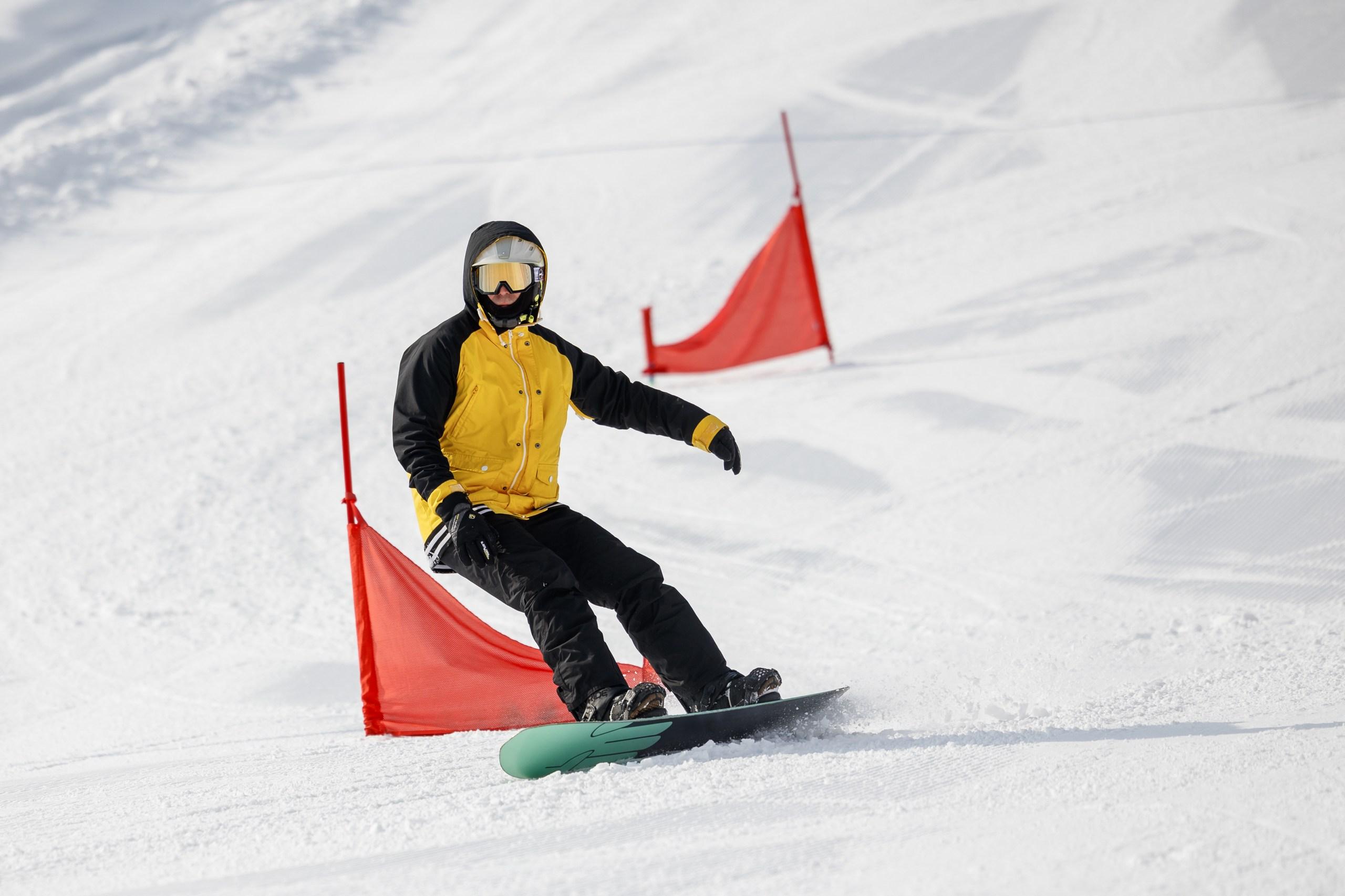 Лучших определяли по времени спуска. Рекорд трассы составил 35 секунд.