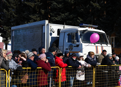 Середина апреля 2018-го: власти закрыли старую часть полигона и заключили контракт с голландской фирмой Multriwell на его дегазацию. Однако закрывать свалку не планируют. Жители продолжают протесты. Фото: Станислав Красильников/ТАСС
