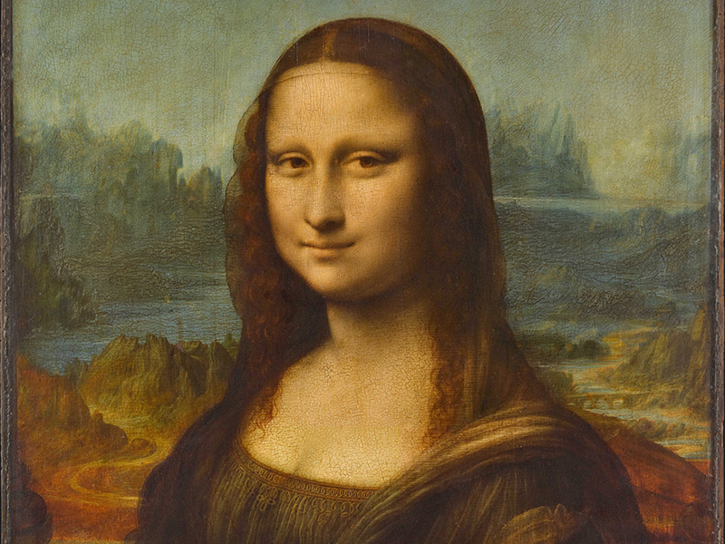 «Мона Лиза», Леонардо да Винчи. На картину нападали чаще других произведений: в 1956 году ее облили кислотой, позже, в том же году, турист кинул камень в Джоконду. После этого картину поместили под бронированное стекло. В 1974 году в Токийском национальном музее женщина распылила краску на картину, а в 2009 году туристка из России кинула в картину кружкой из сувенирной лавки. Полиция задержала женщину, однако после отправила в психиатрическое отделение. Тогда картина не пострадала.