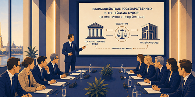Юристы обсудили проблемы во взаимодействии государственных и третейских судов