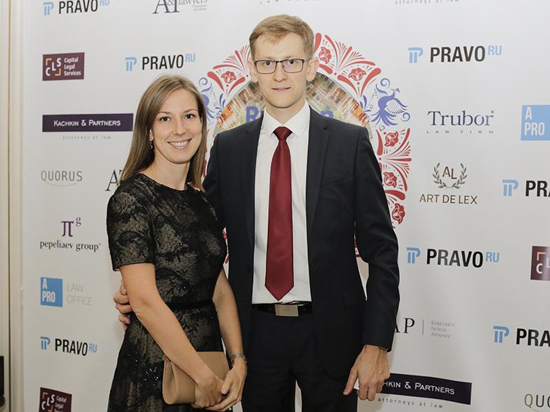 Андрей Зеленин, Управляющий партнер Lidings, с супругой