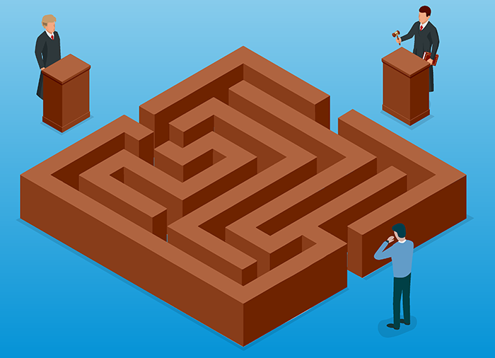 Юристы рассказали, как найти в суде свой зал заседаний