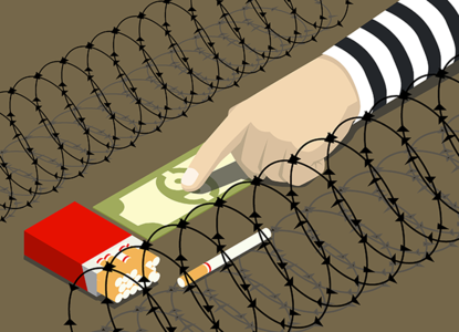 Экономика тюрем: плата сигаретами, сладостями и «точками»