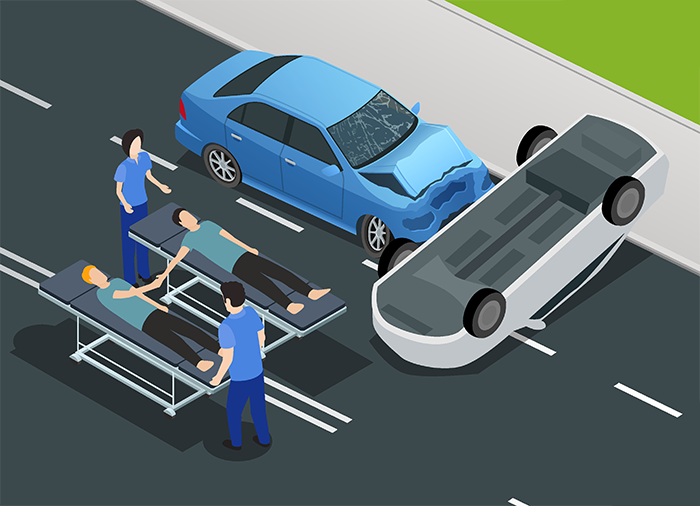 В аварии пострадавший получил тяжелую степень травмы, виновнику грозит серьезная ответственность В аварии пострадавший получил тяжелую степень травмы что грозит виновнику